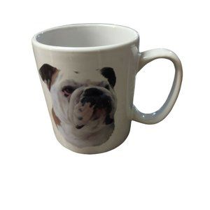 Bow Wow Meow Bull Dog Large Coffee Tea Cup Mug